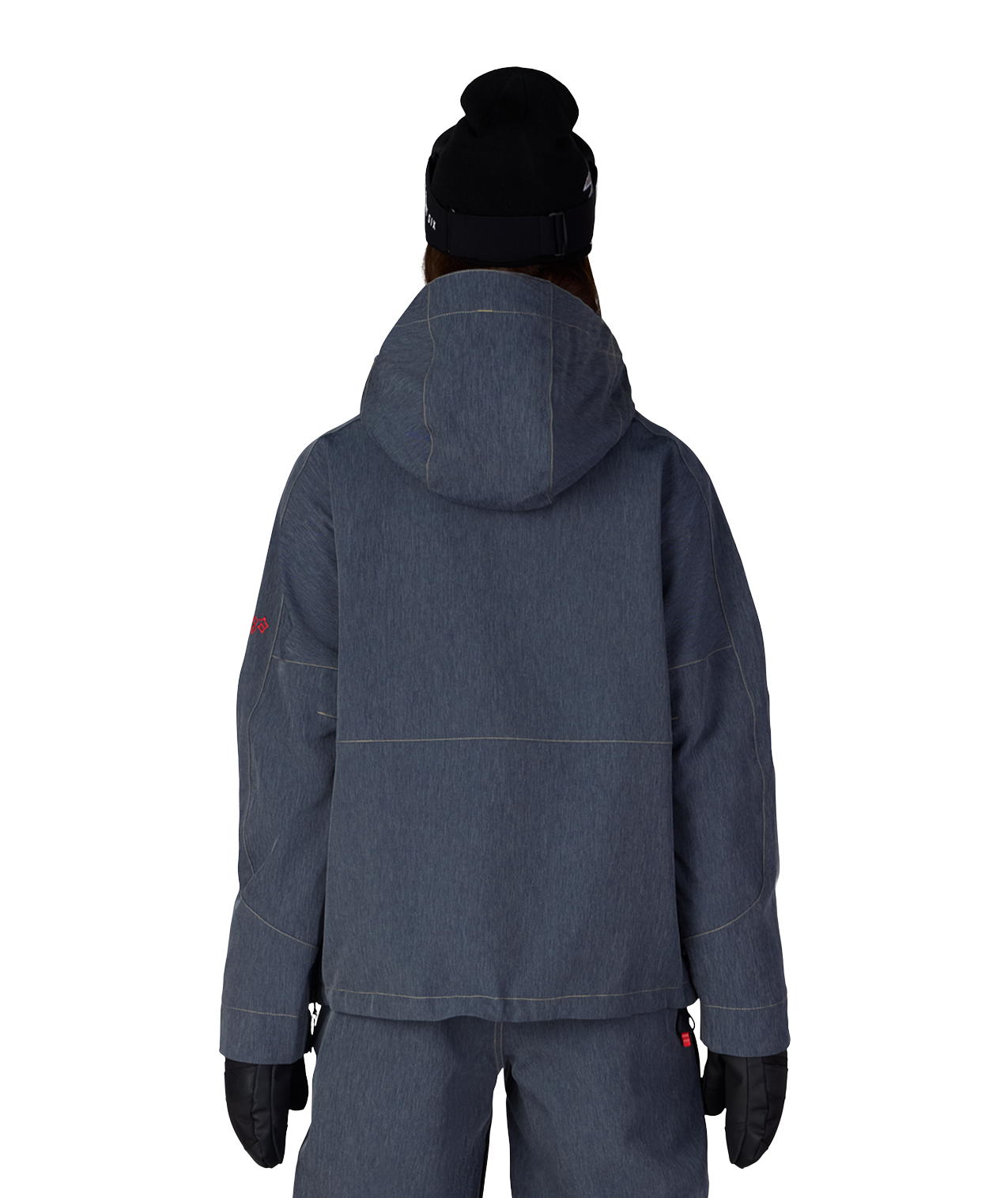WOMENS OUTLINE™ SHELL ANORAK - NAVY DENIM