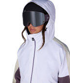 WOMENS OUTLINE™ SHELL ANORAK - WHITE COLORBLOCK