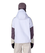 WOMENS OUTLINE™ SHELL ANORAK - WHITE COLORBLOCK