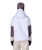 WOMENS OUTLINE™ SHELL ANORAK - WHITE COLORBLOCK