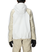 WOMENS HOLOGRAM™ SHELL JACKET - WHITE COLORBLOCK