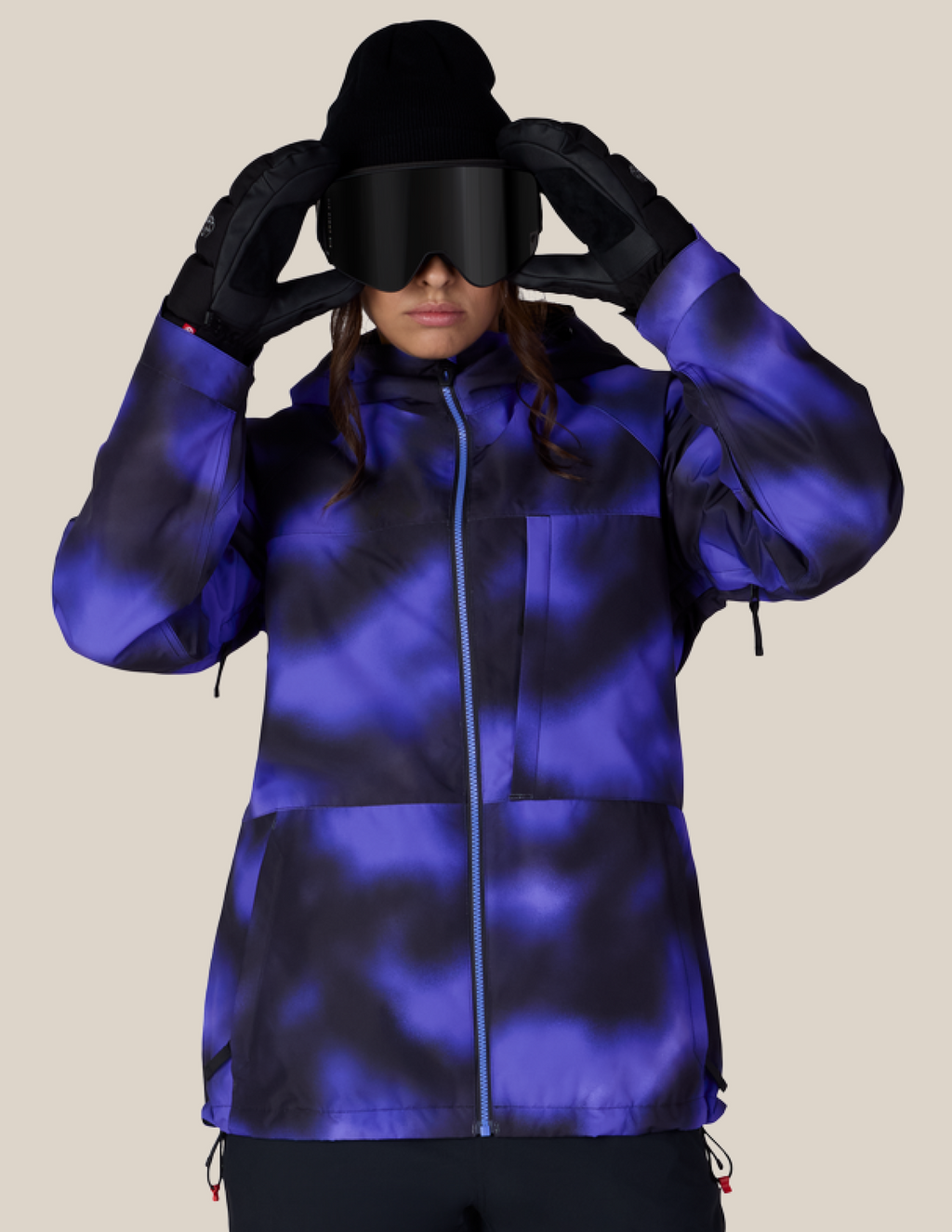 WOMENS ATHENA™ INSULATED JACKET - ALPENGLOW BLUE DARK SKIES