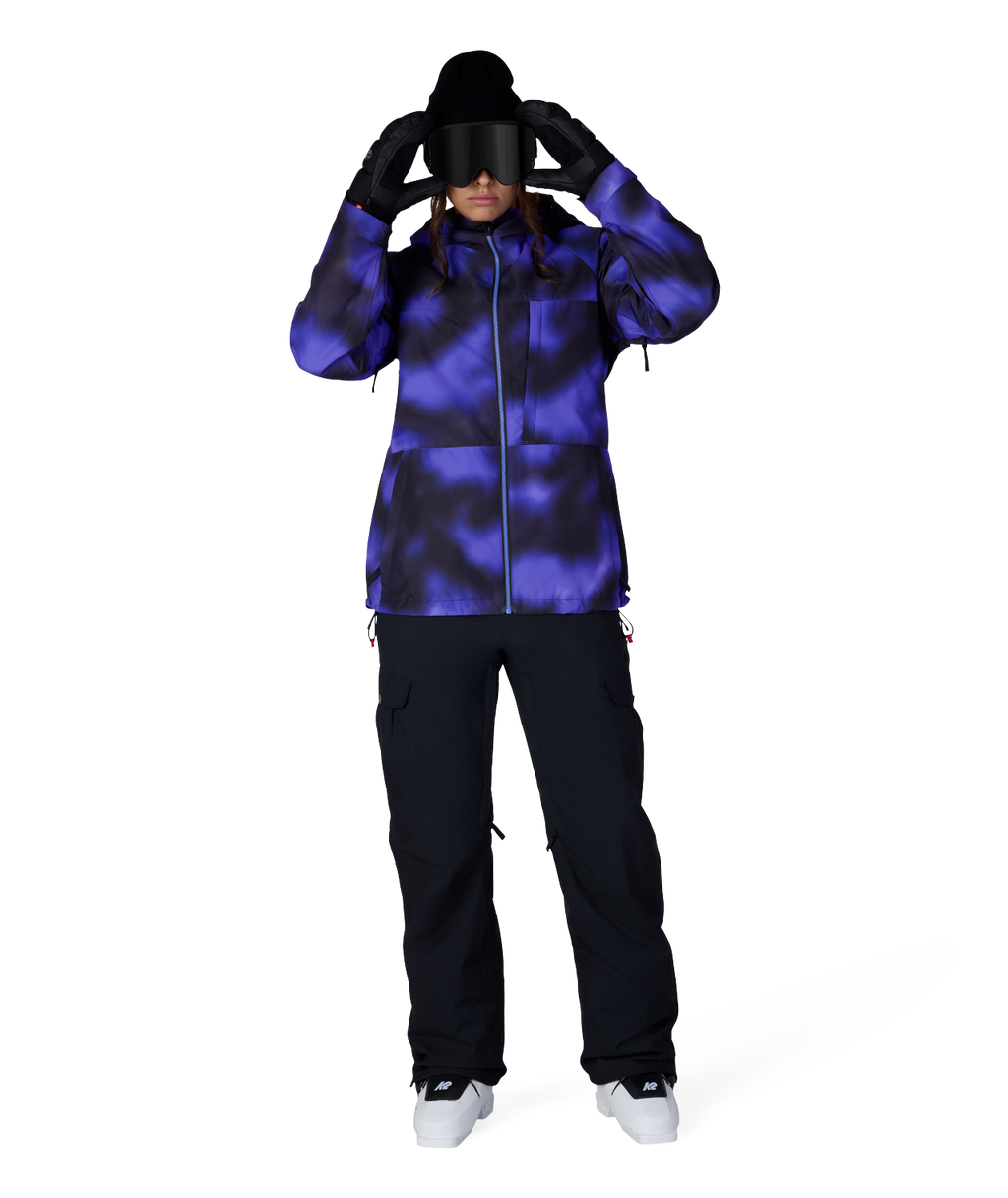 WOMENS ATHENA™ INSULATED JACKET - ALPENGLOW BLUE DARK SKIES