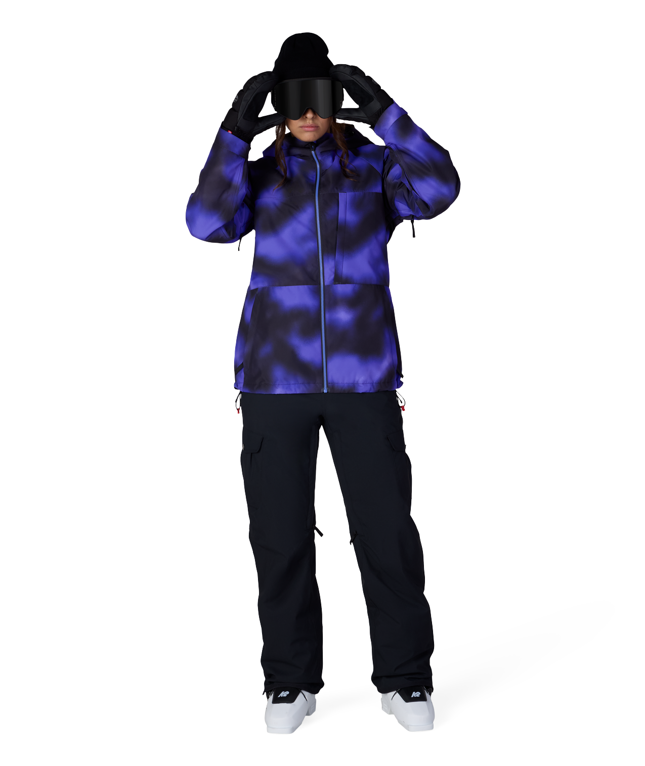WOMENS ATHENA™ INSULATED JACKET - ALPENGLOW BLUE DARK SKIES