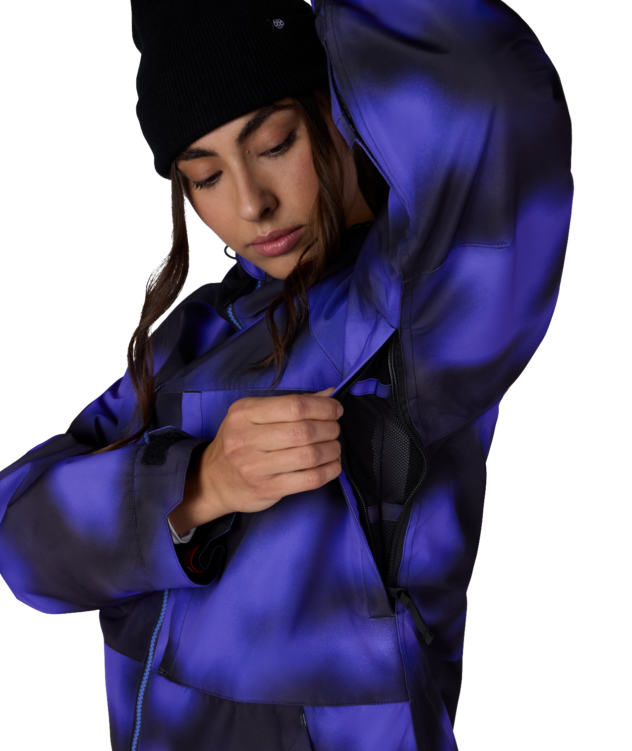 WOMENS ATHENA™ INSULATED JACKET - ALPENGLOW BLUE DARK SKIES