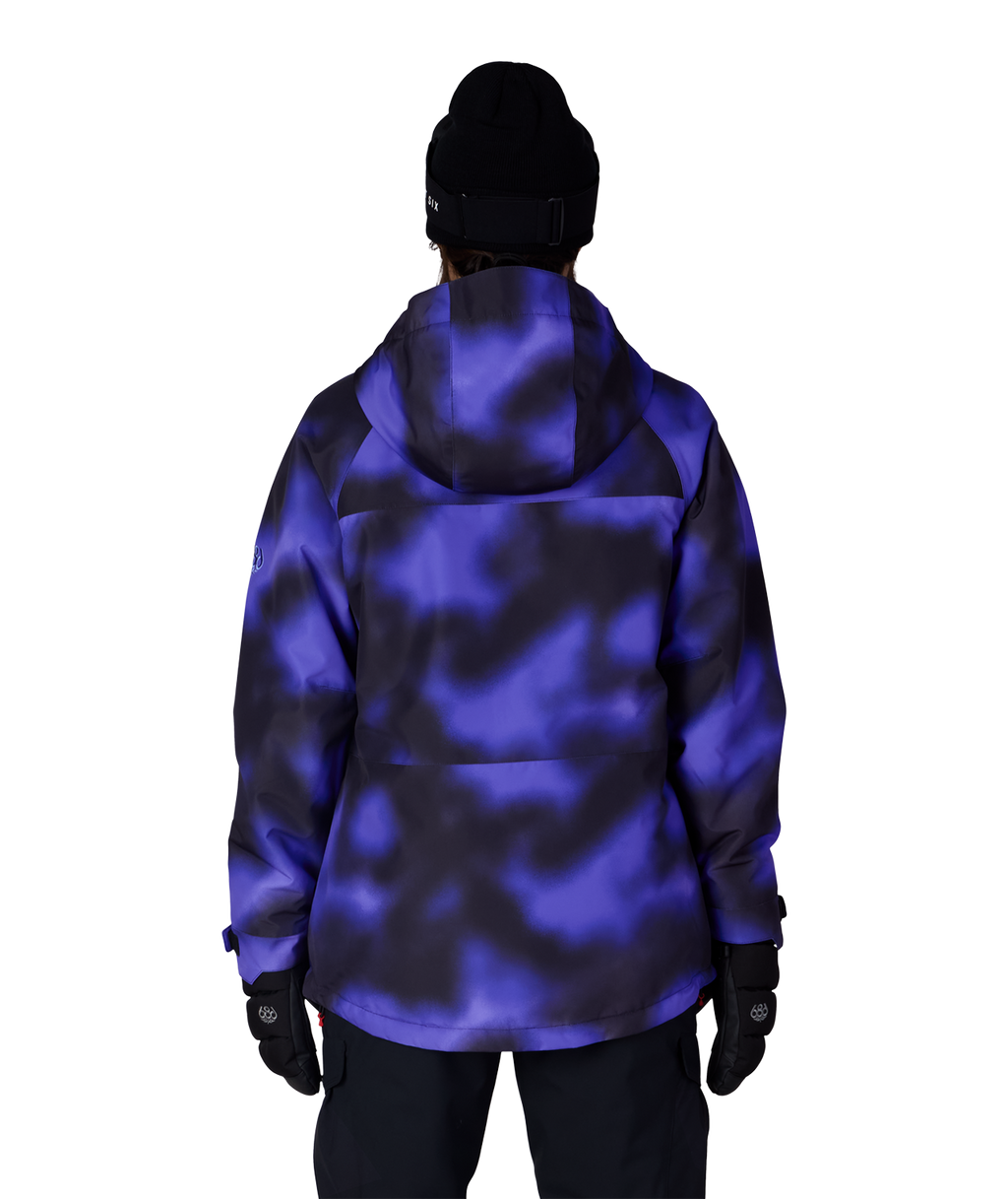 WOMENS ATHENA™ INSULATED JACKET - ALPENGLOW BLUE DARK SKIES