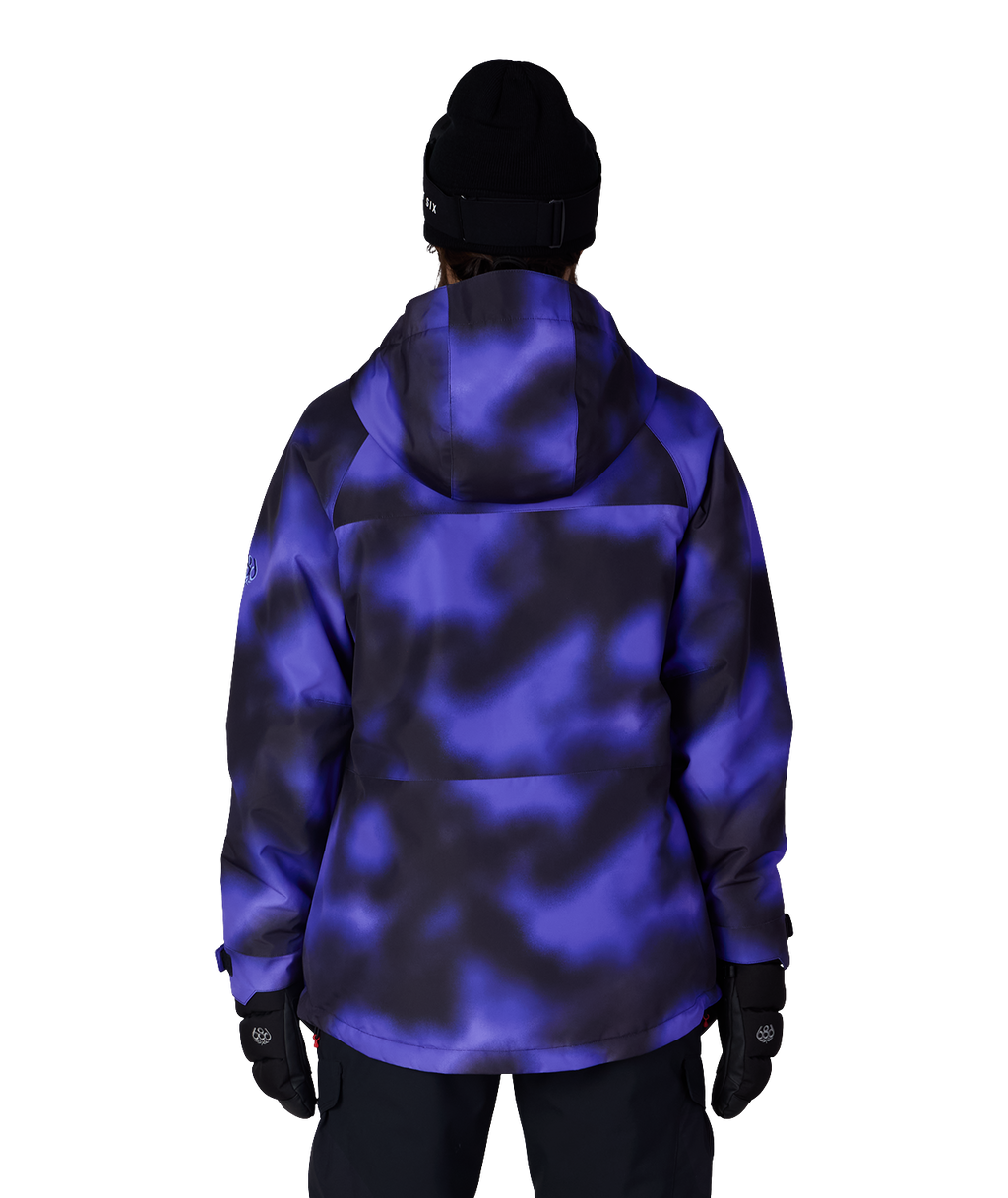 WOMENS ATHENA™ INSULATED JACKET - ALPENGLOW BLUE DARK SKIES