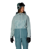 WOMENS ATHENA™ INSULATED JACKET - DUSTY MARINE COLORBLOCK