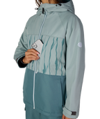 WOMENS ATHENA™ INSULATED JACKET - DUSTY MARINE COLORBLOCK