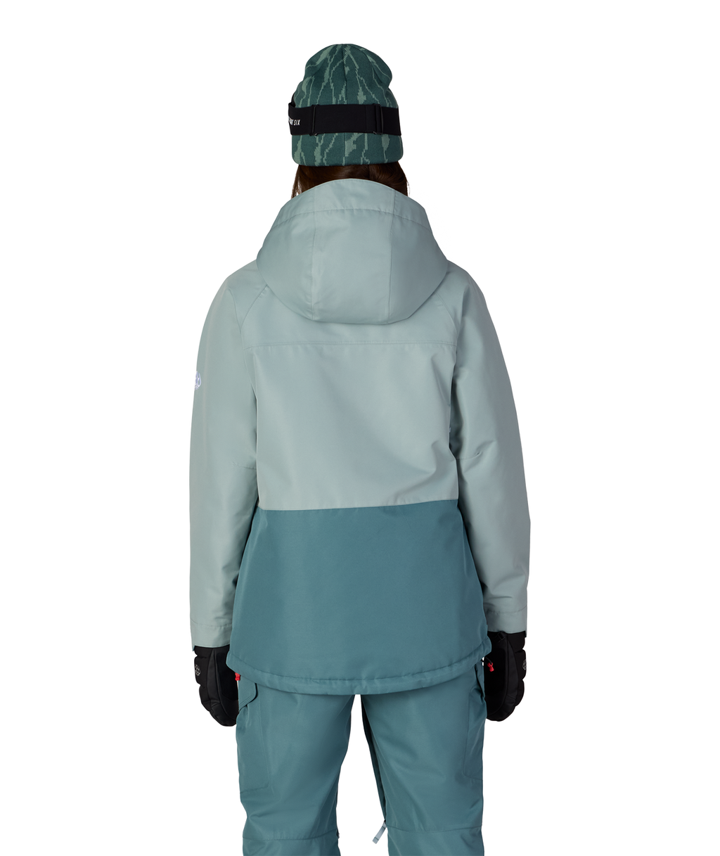 WOMENS ATHENA™ INSULATED JACKET - DUSTY MARINE COLORBLOCK