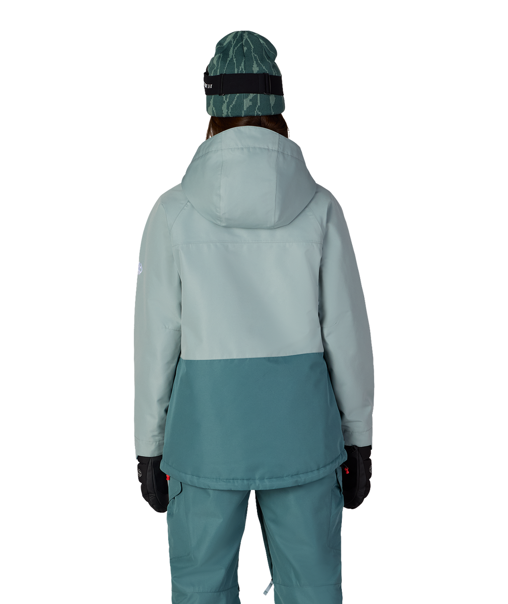 WOMENS ATHENA™ INSULATED JACKET - DUSTY MARINE COLORBLOCK