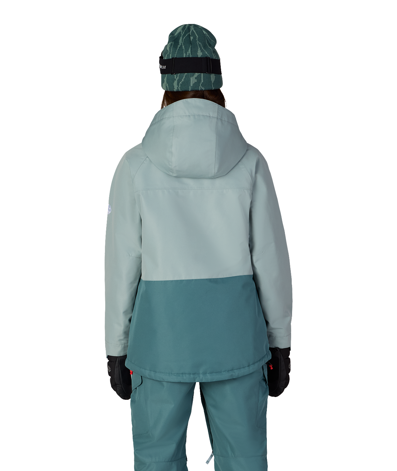 WOMENS ATHENA™ INSULATED JACKET - DUSTY MARINE COLORBLOCK