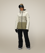WOMENS ATHENA™ INSULATED JACKET - LIMESTONE COLORBLOCK