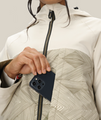 WOMENS ATHENA™ INSULATED JACKET - LIMESTONE COLORBLOCK