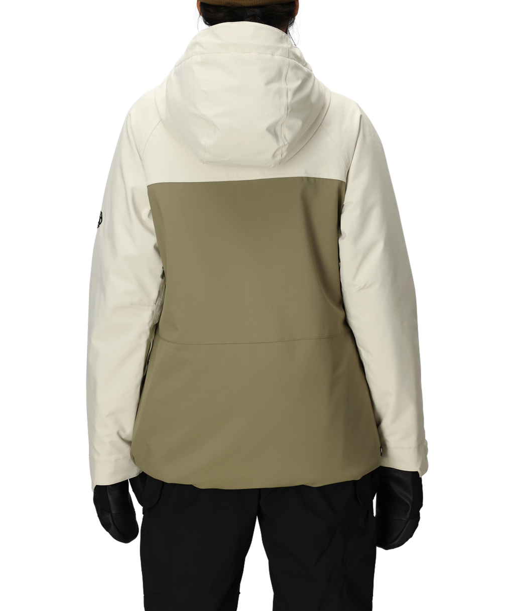 WOMENS ATHENA™ INSULATED JACKET - LIMESTONE COLORBLOCK