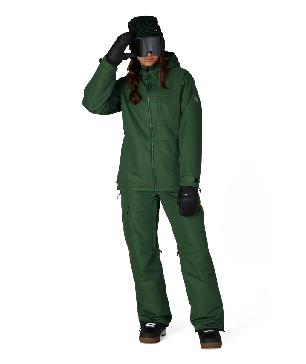 WOMENS ATHENA™ INSULATED JACKET - MOSS GREEN
