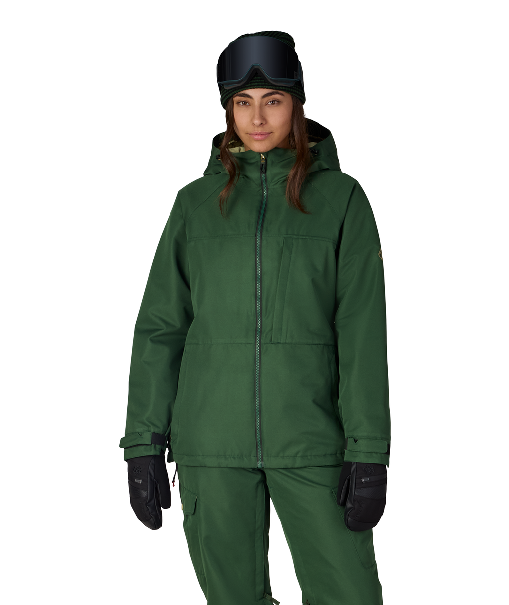 WOMENS ATHENA™ INSULATED JACKET - MOSS GREEN
