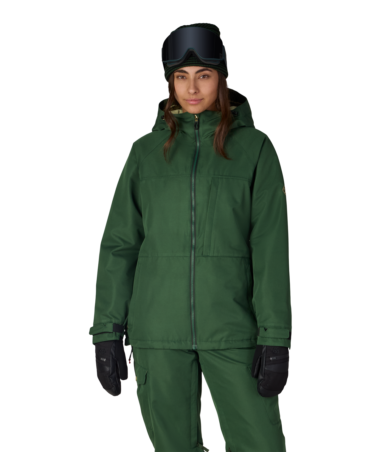 WOMENS ATHENA™ INSULATED JACKET - MOSS GREEN