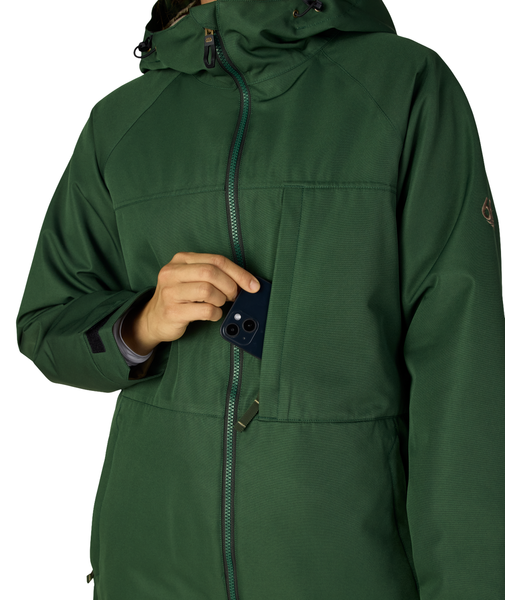 WOMENS ATHENA™ INSULATED JACKET - MOSS GREEN
