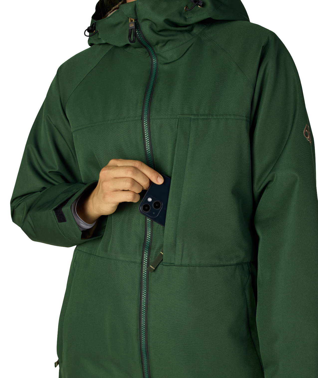 WOMENS ATHENA™ INSULATED JACKET - MOSS GREEN
