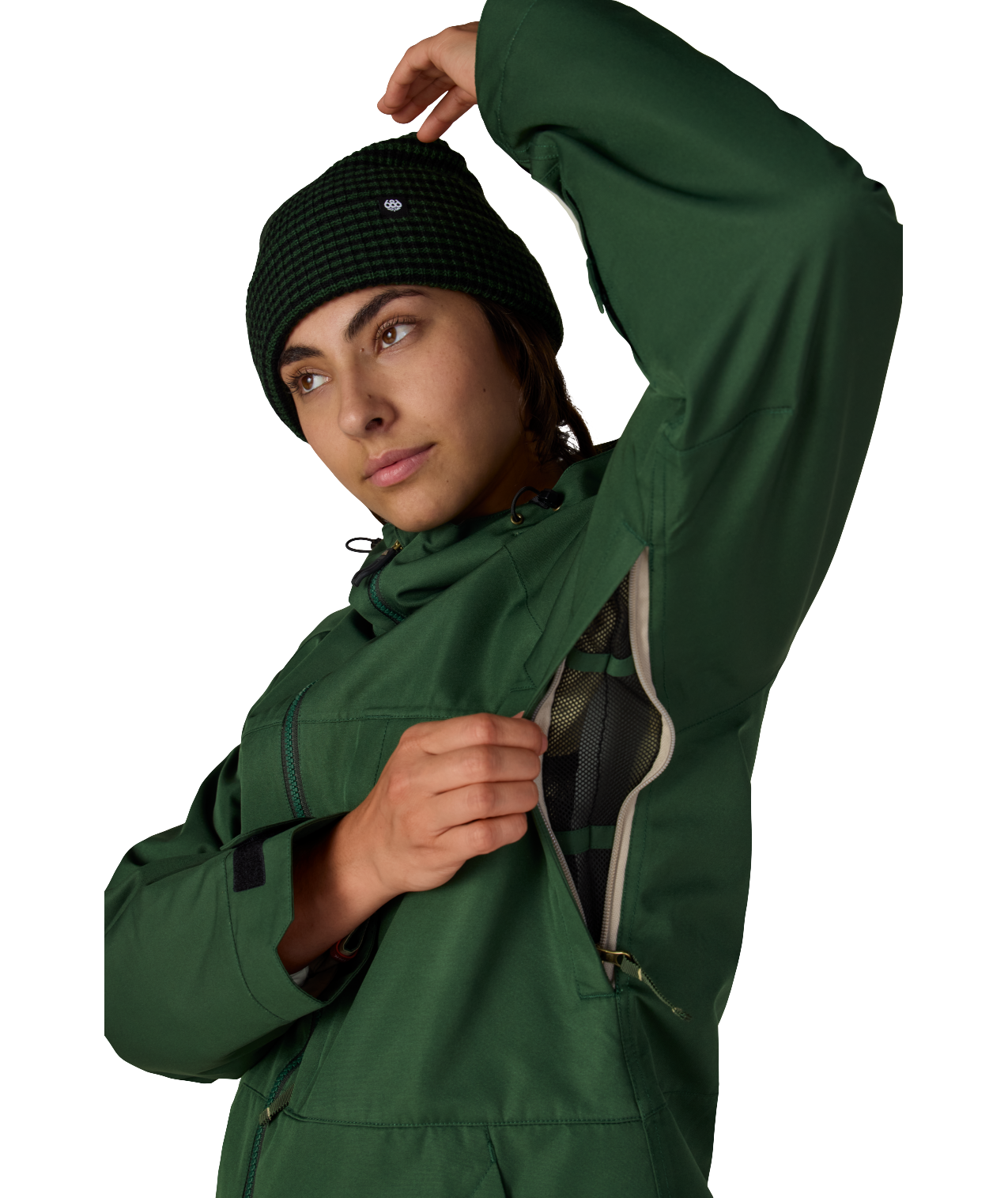 WOMENS ATHENA™ INSULATED JACKET - MOSS GREEN