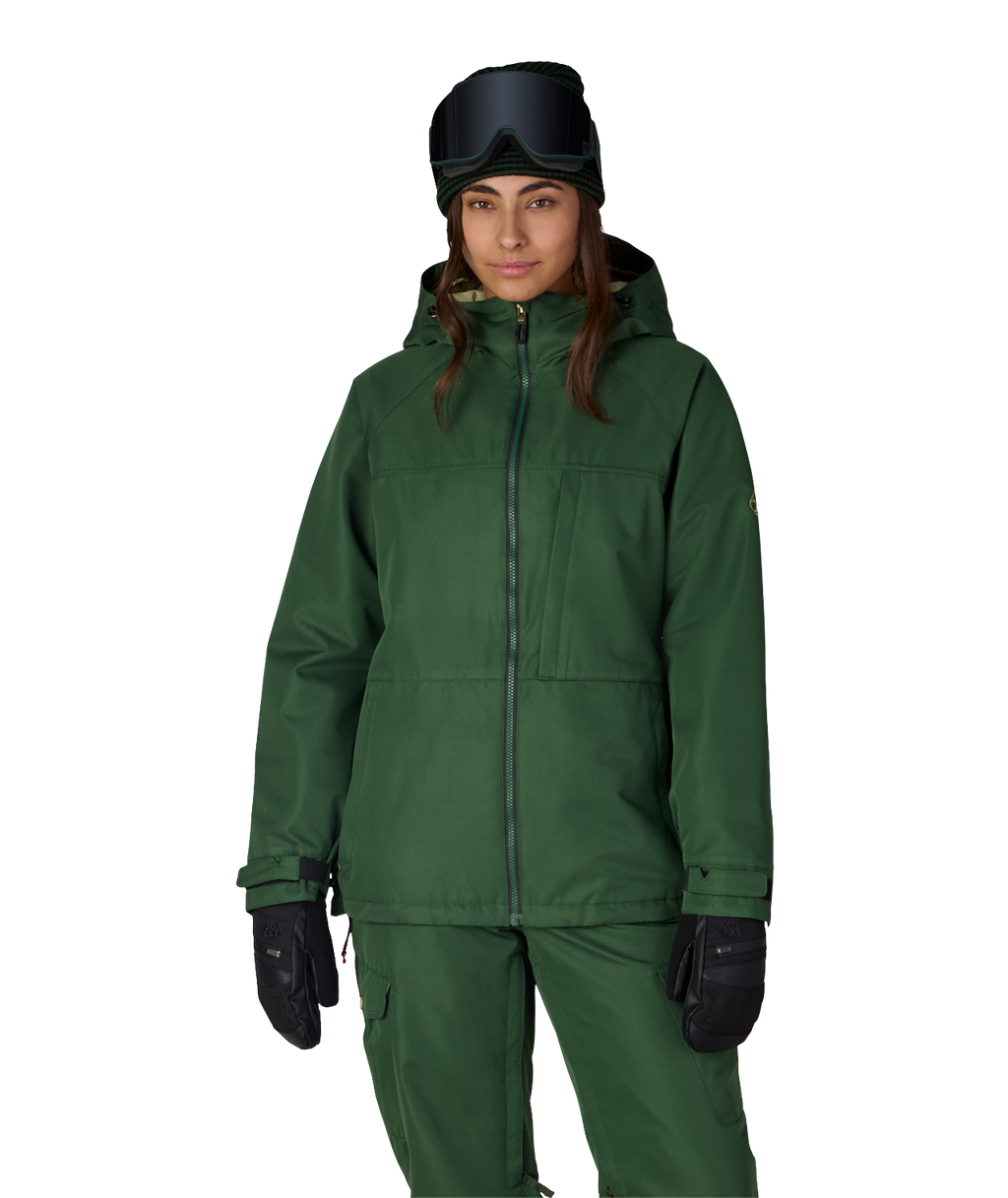 WOMENS ATHENA™ INSULATED JACKET - MOSS GREEN