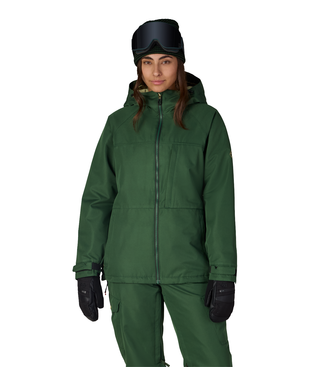 WOMENS ATHENA™ INSULATED JACKET - MOSS GREEN