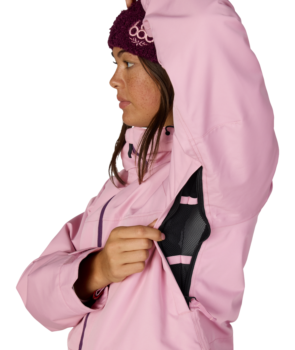 WOMENS ATHENA™ INSULATED JACKET - SMOKEY LILAC