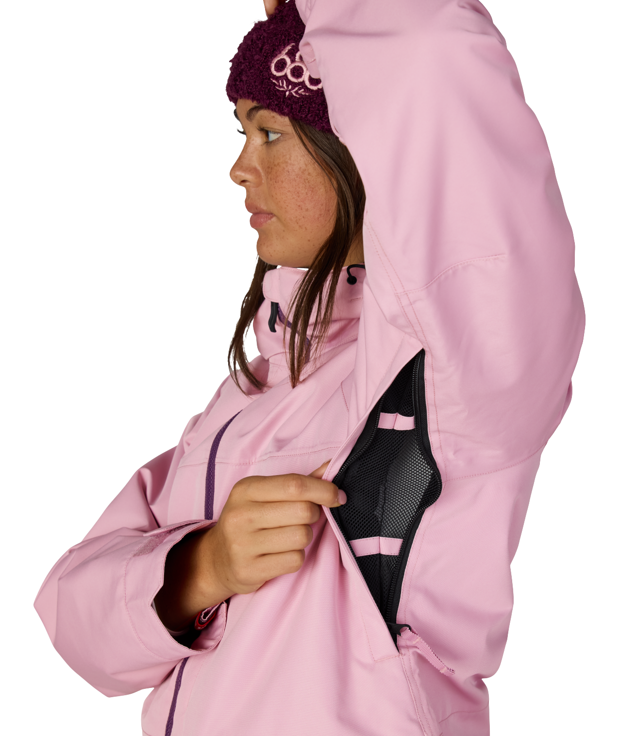 WOMENS ATHENA™ INSULATED JACKET - SMOKEY LILAC