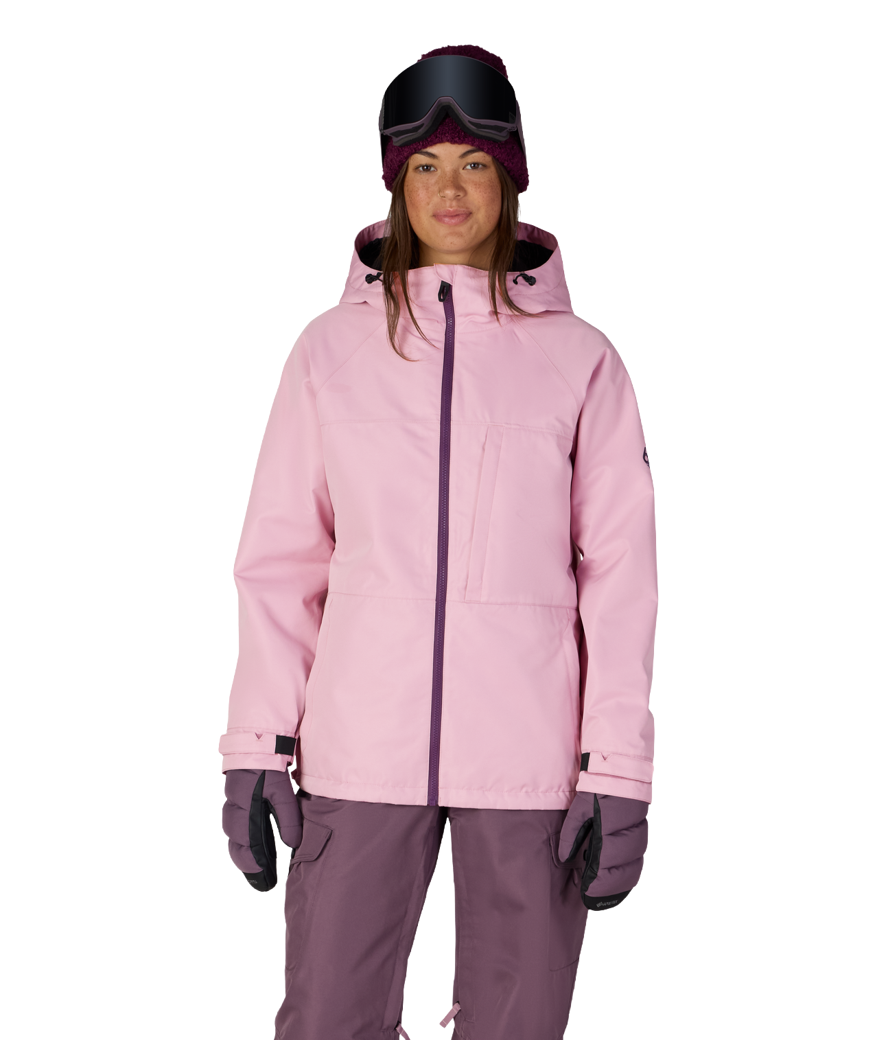 WOMENS ATHENA™ INSULATED JACKET - SMOKEY LILAC