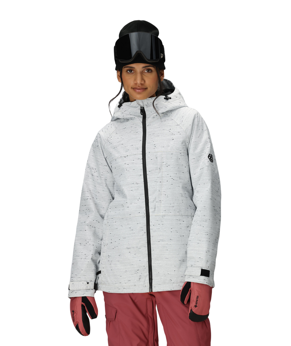 WOMENS ATHENA™ INSULATED JACKET - WHITE SLUB