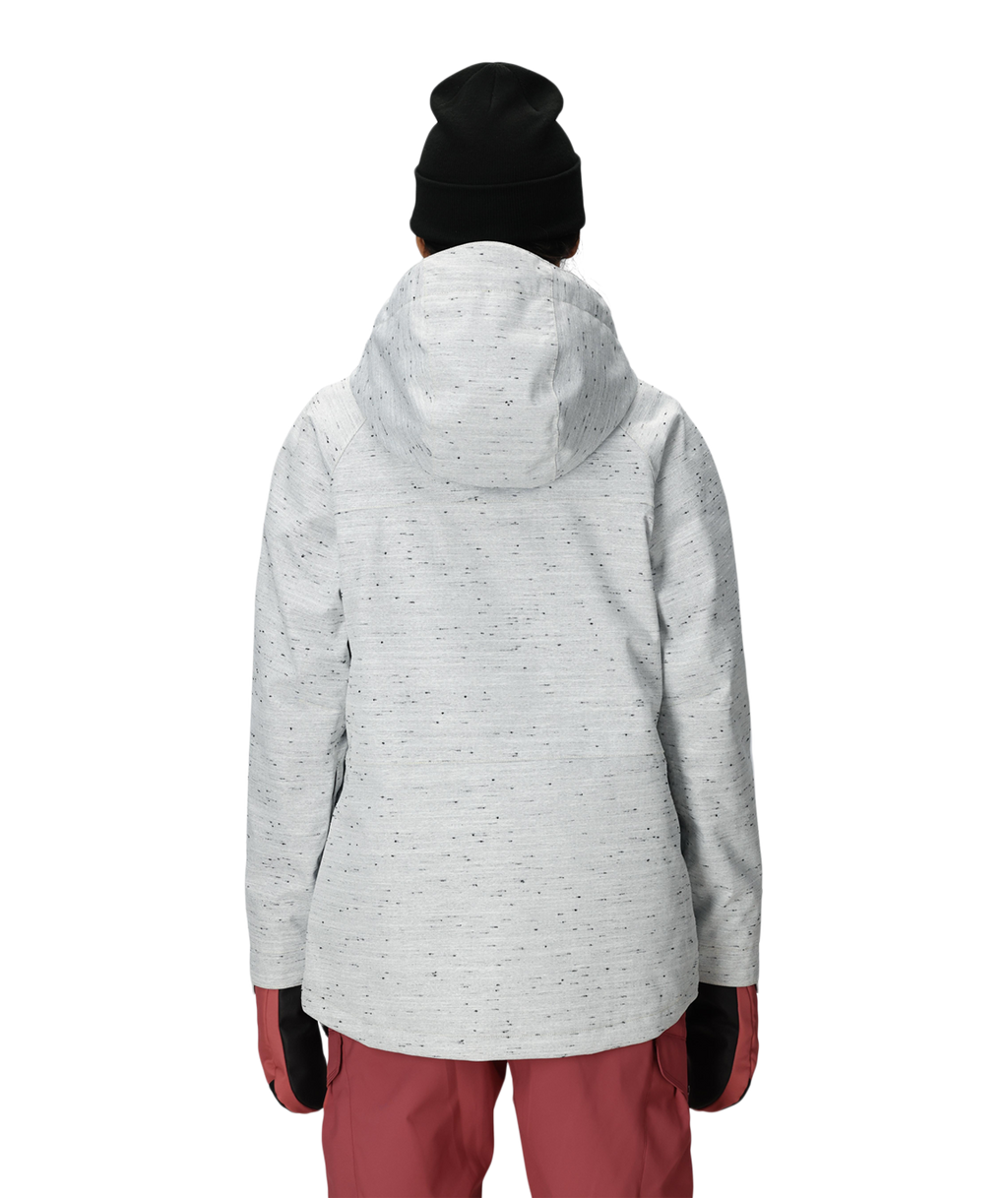 WOMENS ATHENA™ INSULATED JACKET - WHITE SLUB