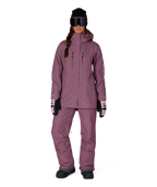 WOMENS GORE-TEX SKYLINE THERMAGRAPH® JACKET - BLACK PLUM