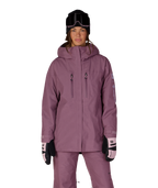 WOMENS GORE-TEX SKYLINE THERMAGRAPH® JACKET - BLACK PLUM