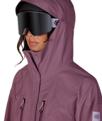 WOMENS GORE-TEX SKYLINE THERMAGRAPH® JACKET - BLACK PLUM