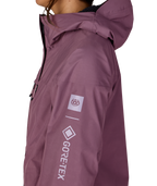 WOMENS GORE-TEX SKYLINE THERMAGRAPH® JACKET - BLACK PLUM