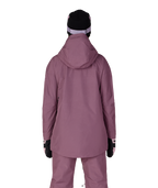WOMENS GORE-TEX SKYLINE THERMAGRAPH® JACKET - BLACK PLUM