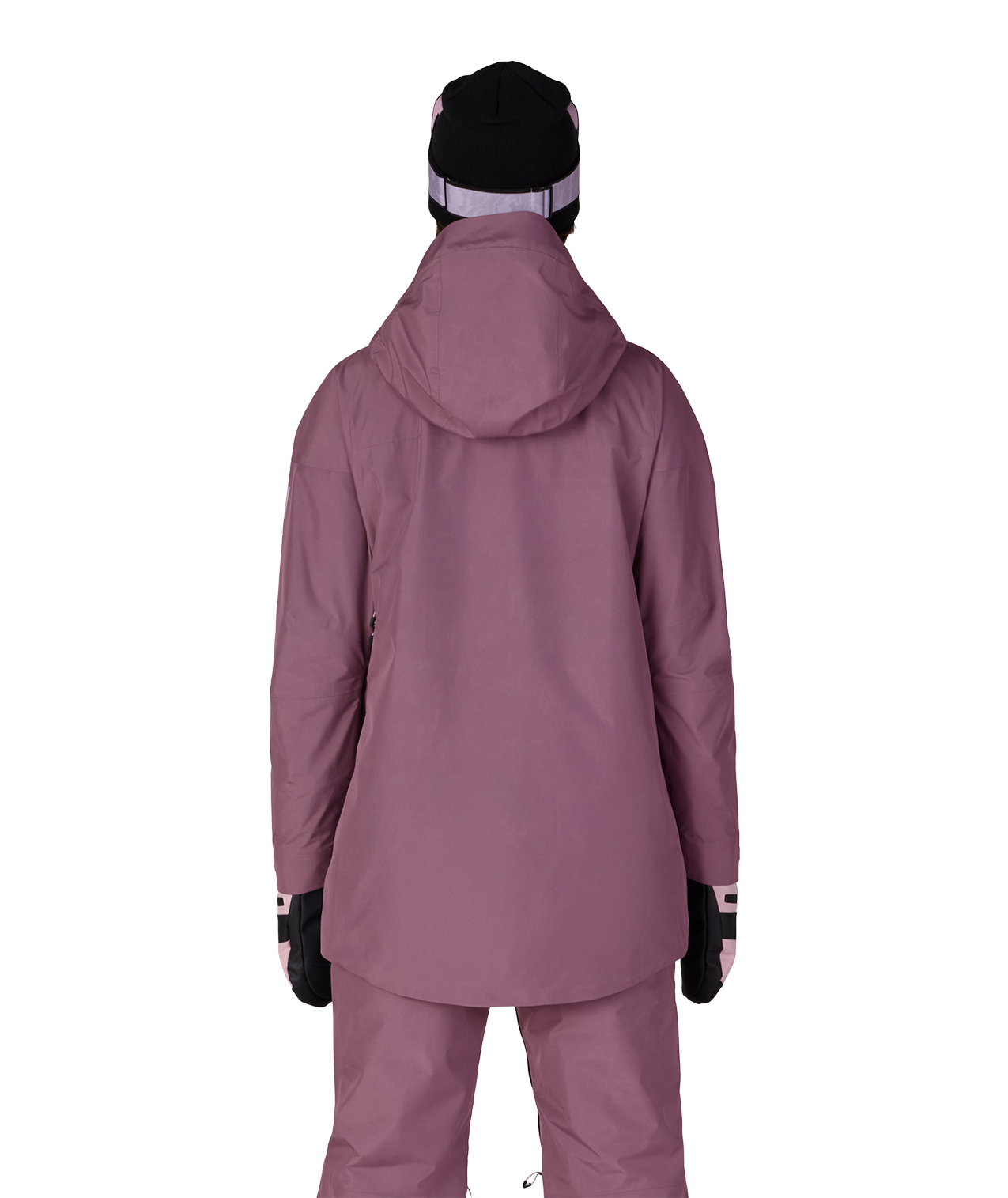 WOMENS GORE-TEX SKYLINE THERMAGRAPH® JACKET - BLACK PLUM