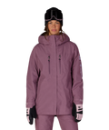 WOMENS GORE-TEX SKYLINE THERMAGRAPH® JACKET - BLACK PLUM