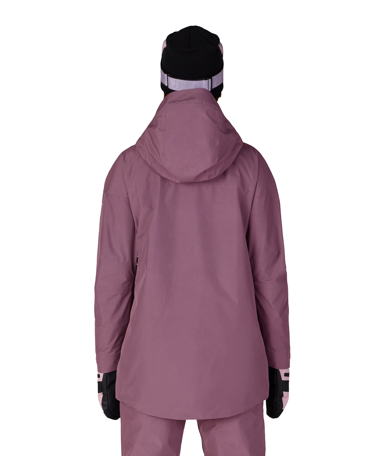 WOMENS GORE-TEX SKYLINE THERMAGRAPH® JACKET - BLACK PLUM