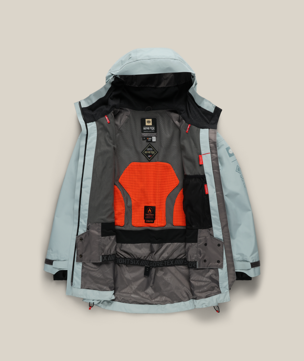 WOMENS GORE-TEX SKYLINE THERMAGRAPH® JACKET - DUSTY MARINE