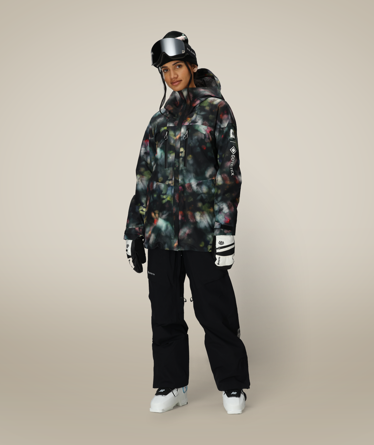 WOMENS GORE-TEX SKYLINE THERMAGRAPH® JACKET - MARSHLAND