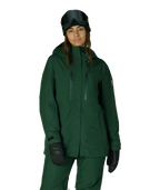 WOMENS GORE-TEX SKYLINE THERMAGRAPH® JACKET - MOSS GREEN