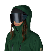 WOMENS GORE-TEX SKYLINE THERMAGRAPH® JACKET - MOSS GREEN