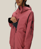 WOMENS GORE-TEX SKYLINE THERMAGRAPH® JACKET - ROSEWOOD