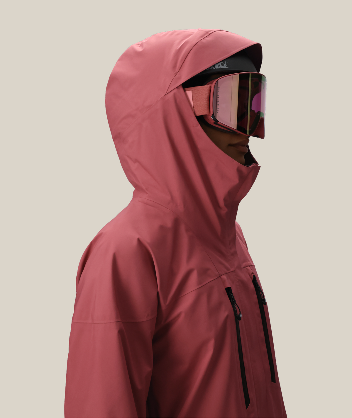 WOMENS GORE-TEX SKYLINE THERMAGRAPH® JACKET - ROSEWOOD