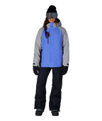 WOMENS GORE-TEX WILLOW™ INSULATED JACKET - ALPENGLOW BLUE COLORBLOCK