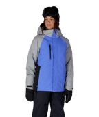 WOMENS GORE-TEX WILLOW™ INSULATED JACKET - ALPENGLOW BLUE COLORBLOCK