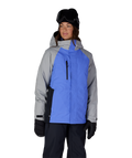 WOMENS GORE-TEX WILLOW™ INSULATED JACKET - ALPENGLOW BLUE COLORBLOCK