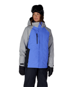 WOMENS GORE-TEX WILLOW™ INSULATED JACKET - ALPENGLOW BLUE COLORBLOCK